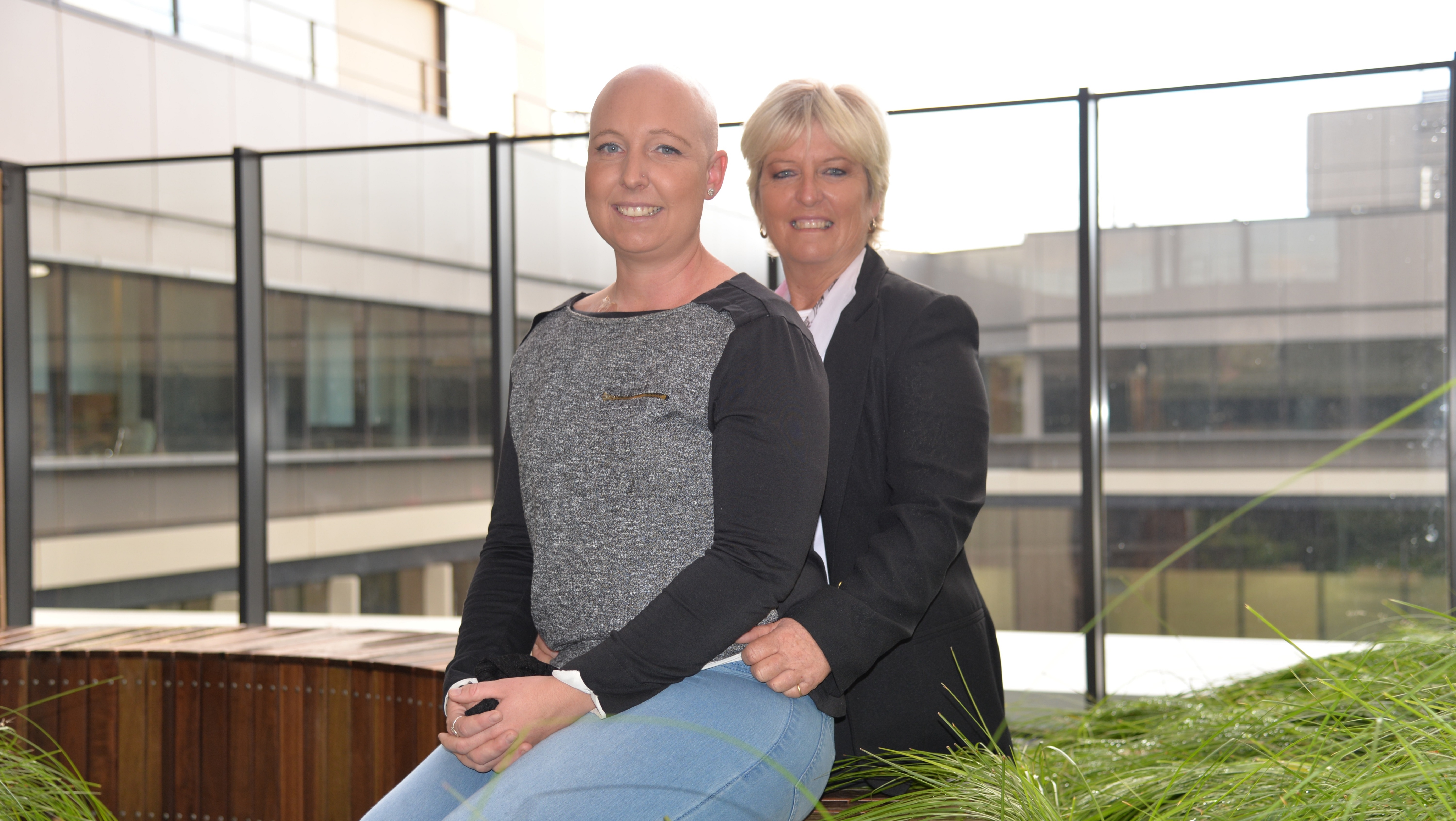 Casey MacIntyre, pictured with mother Lynn.